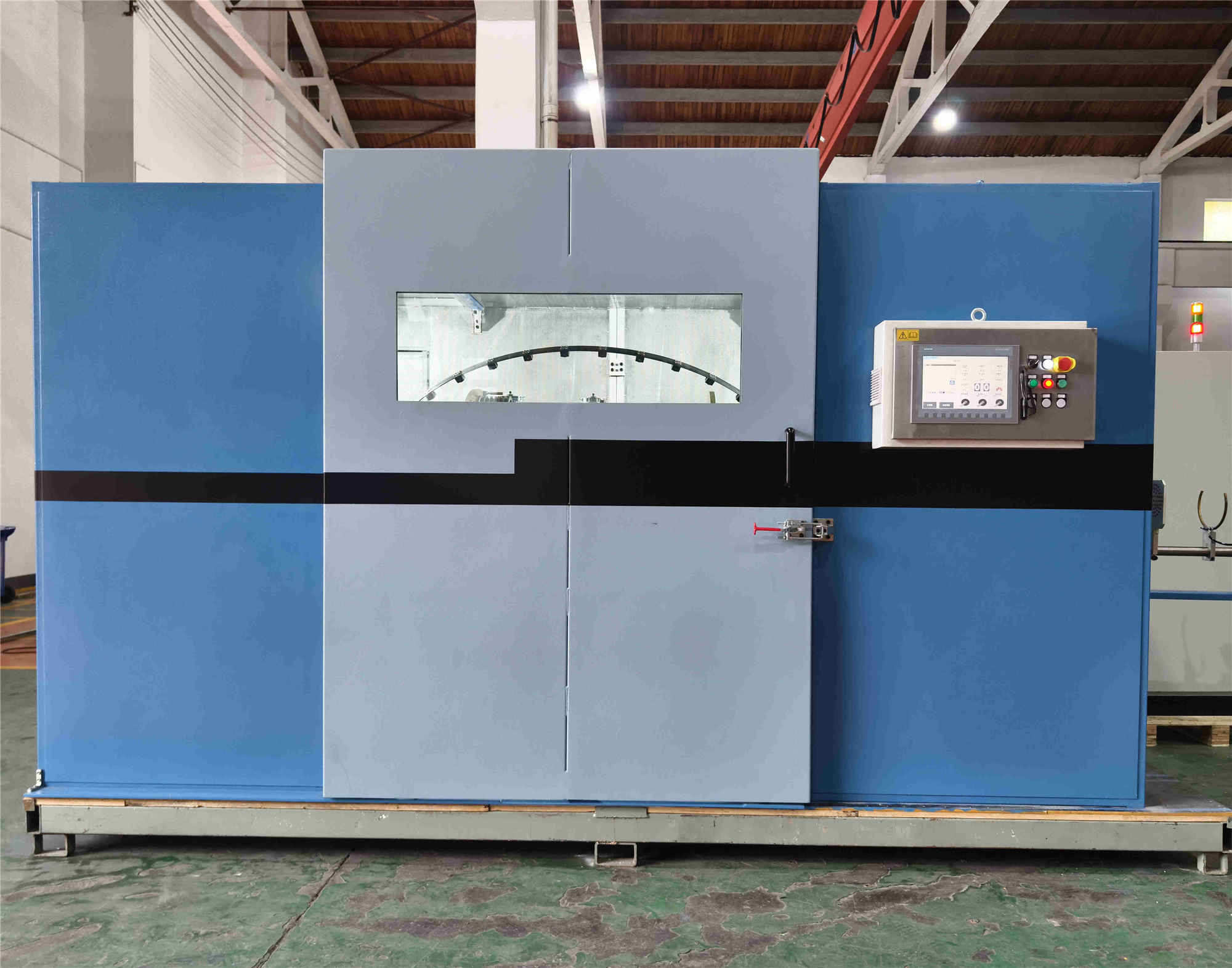 漢鼎工廠(chǎng)試機——DTE-800絞線(xiàn)機絞銅絲