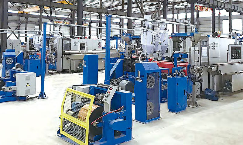 BV、BVR 建筑布線(xiàn)高速擠出生產(chǎn)線(xiàn)